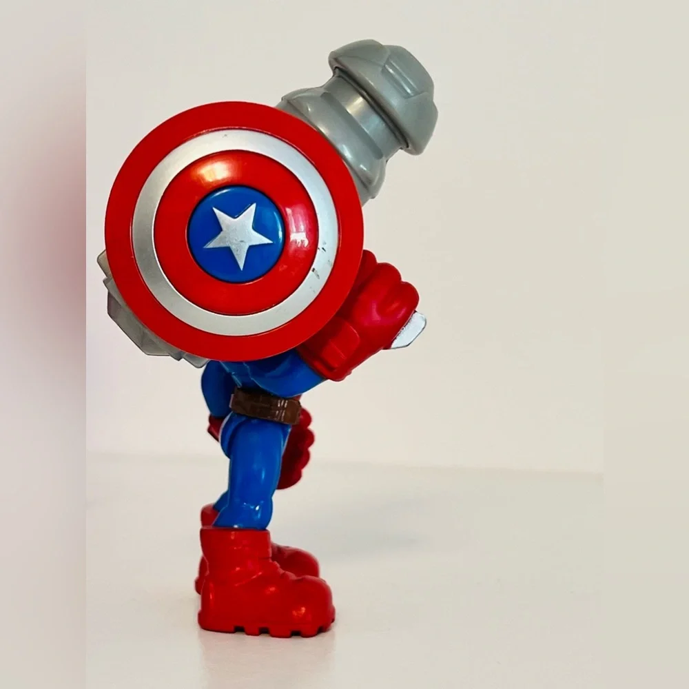Captain America Superhero Action Figure - Blue and Red